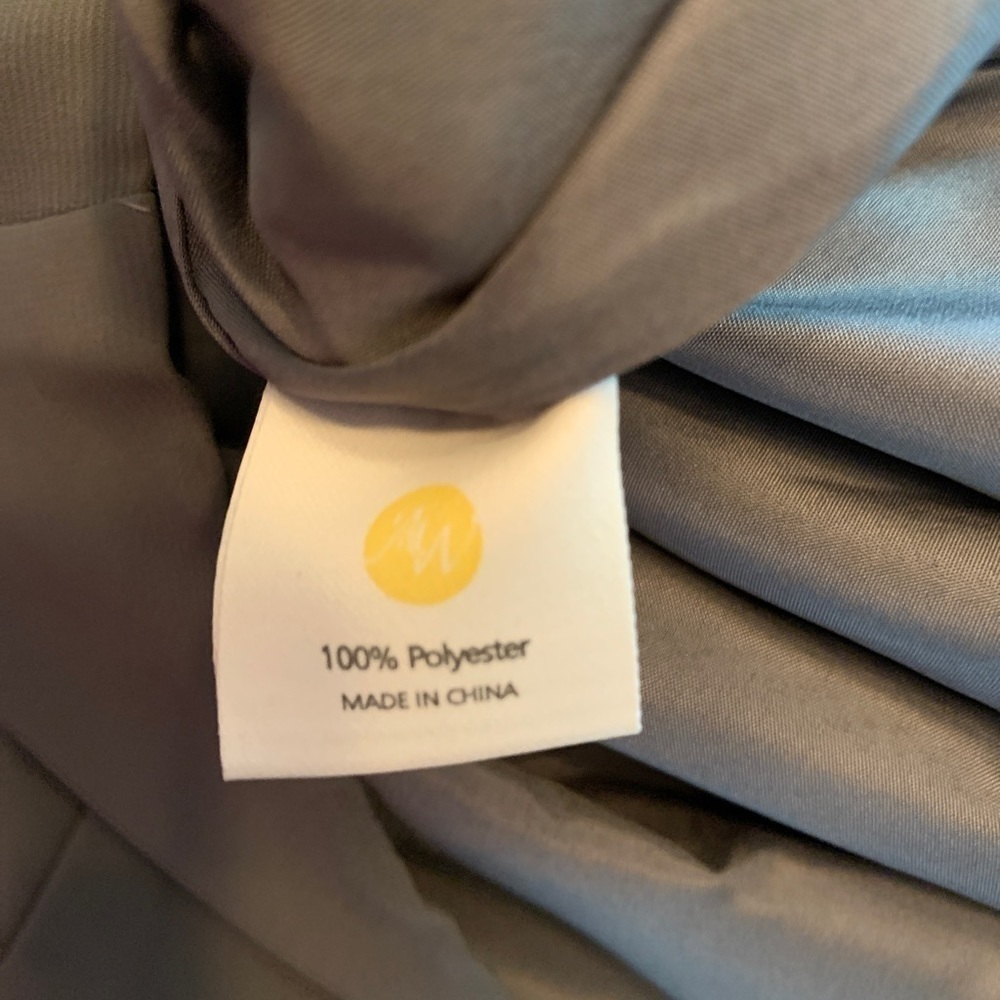 Grey Chiffon Mother Of The Bride Dress Size 16 Sleeveless Round Neck A W Bridal View 6